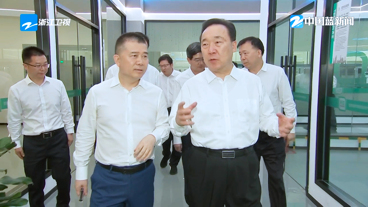 浙江省委书记王浩调研AG尊时凯龙人生就博